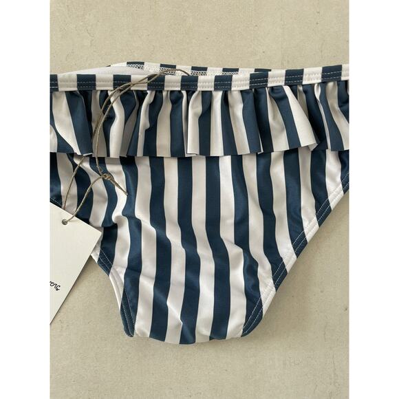 Kiddy Flowers Swim Bikini Bottom Ruffled Hamptons Kenny Flowers - Picture 5 of 7